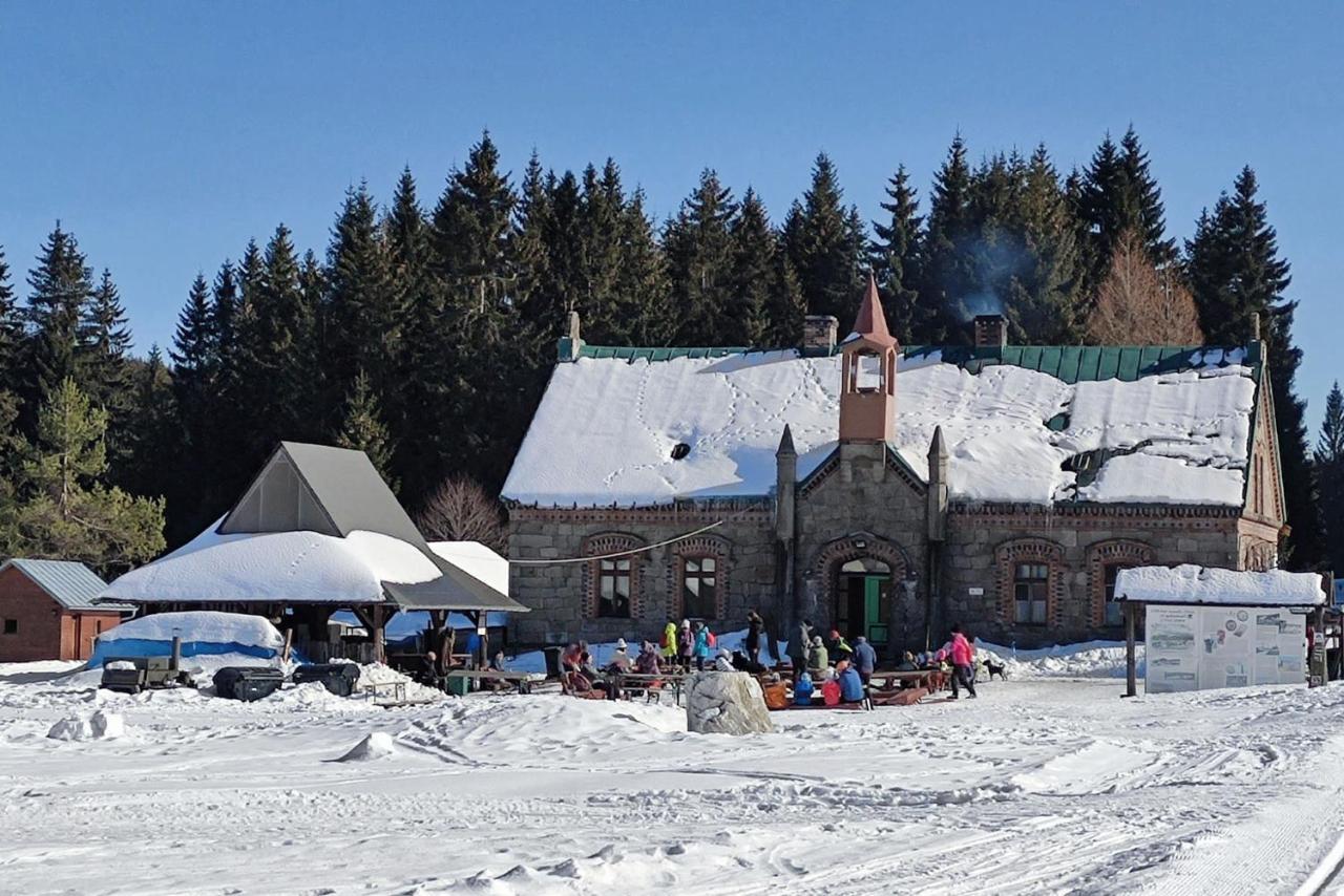 Enjoyharrachov: Sunny Studio with Mountain Views and Entertainment Exterior photo