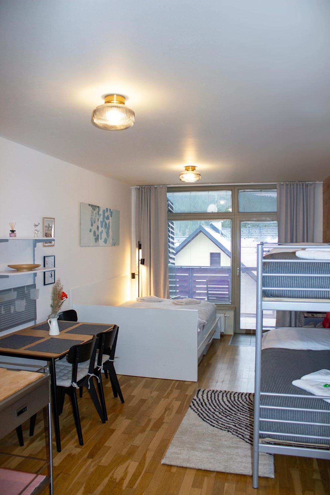 Enjoyharrachov: Sunny Studio with Mountain Views and Entertainment Exterior photo